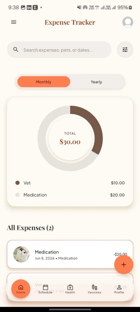 Expense Tracking