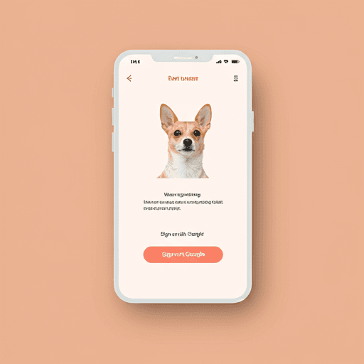 PetCarePro onboarding screen on mobile